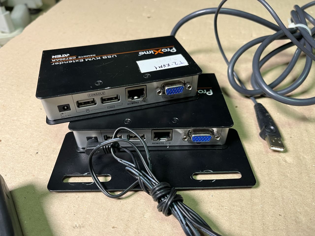 Подовжувач KVM ATEN CE-700А (CE700AL+CE700AR) (вживаний)