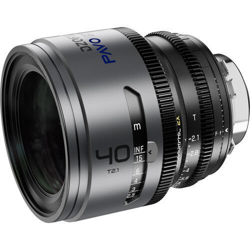 Набір об'єктивів DZOFILM Pavo 2x Anamorphic 6-Lens Kit 28/32/40/55/75/100 мм T2.1-Blue Coating-PL&EF