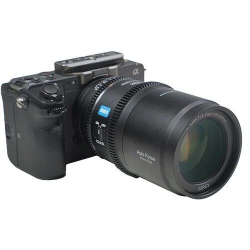 Объектив Sirui Astra T1.8 1.33x 50mm Full Frame Anamorphic для Nikon Z mount (Blue Flares)