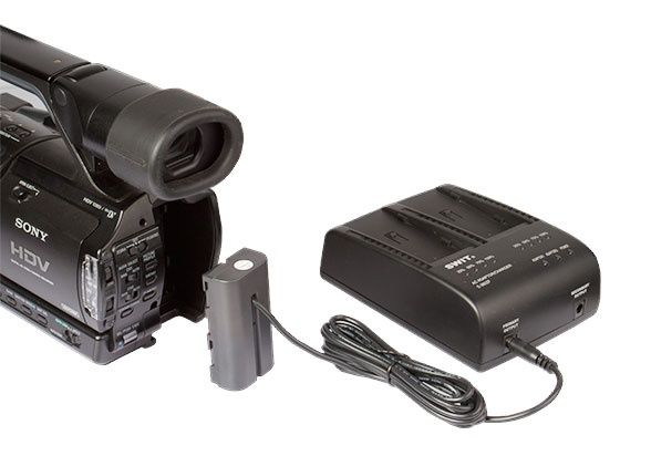 Зарядний пристрій SWIT S-3602F Dual Charger/Adapter ДЛЯ Sony NP-F970/770/960/950 Batteries