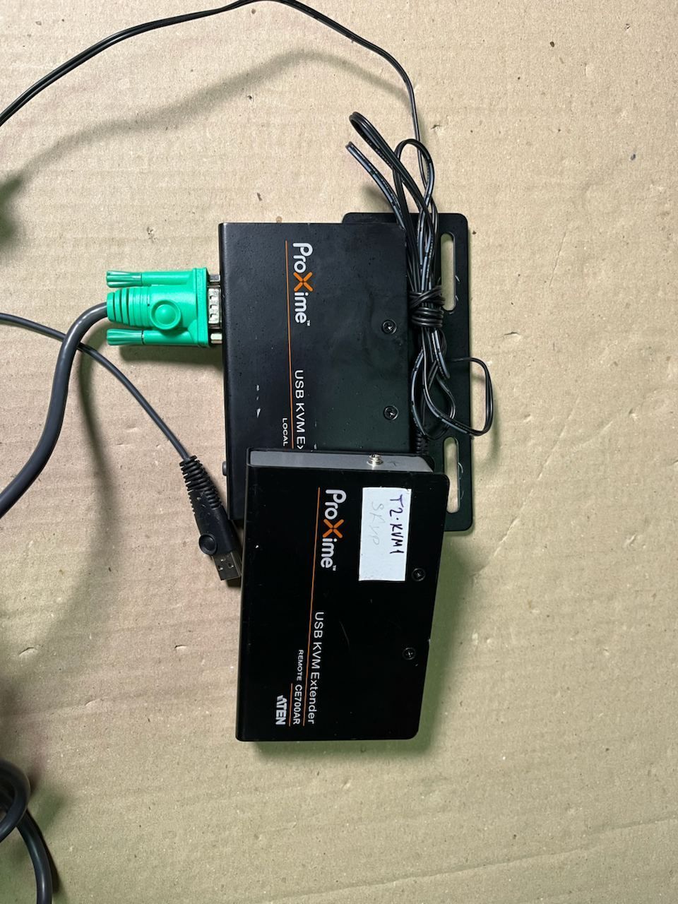 Подовжувач KVM ATEN CE-700А (CE700AL+CE700AR) (вживаний)