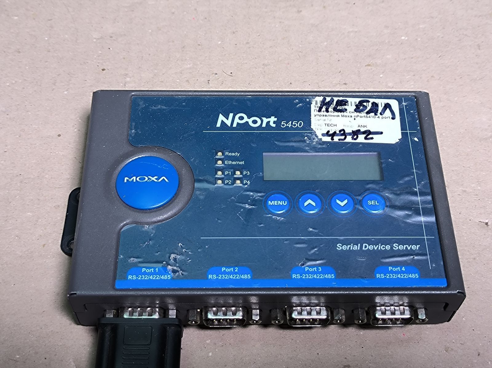 Сервер послідовних інтерфейсів MOXA NPort 5450 (вживаний)
