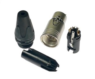 Коннектор Neutrik NC4FXX 4-Pole Female Cable Connector (Silver Contacts)