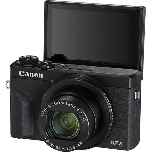 Камера Canon PowerShot G7X Mark III (черная) купить в Киеве