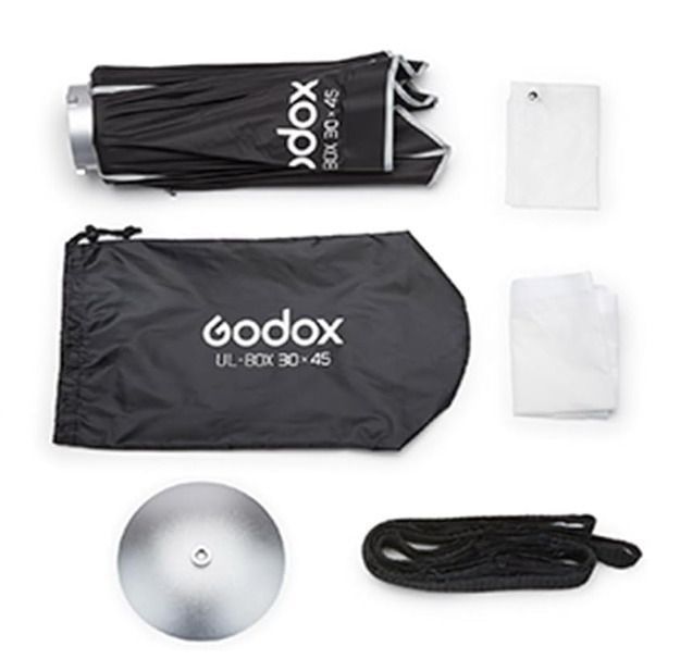 Софтбокс-парасолька Godox UL-BOX-3045 (30x45см), з сотами