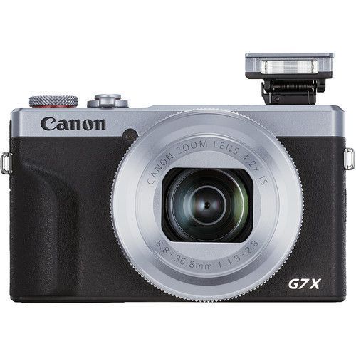 Фотокамера Canon PowerShot G7X Mark III (серебряная)