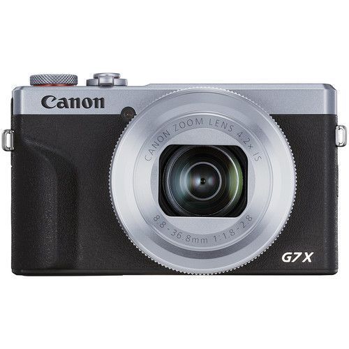 Фотокамера Canon PowerShot G7X Mark III (серебряная)