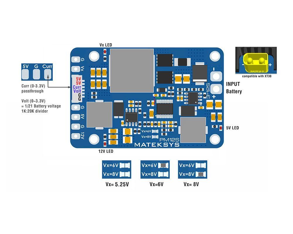 Силовой модуль Mateksys PM12S-3