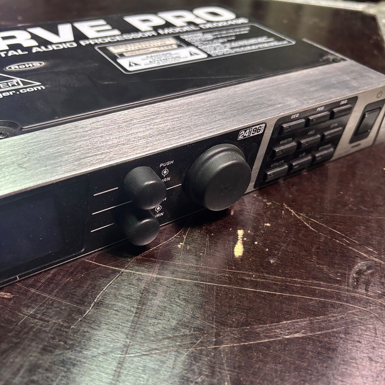 Мастеринг-процесор Behringer ULTRACURVE PRO DEQ2496 (вживаний)