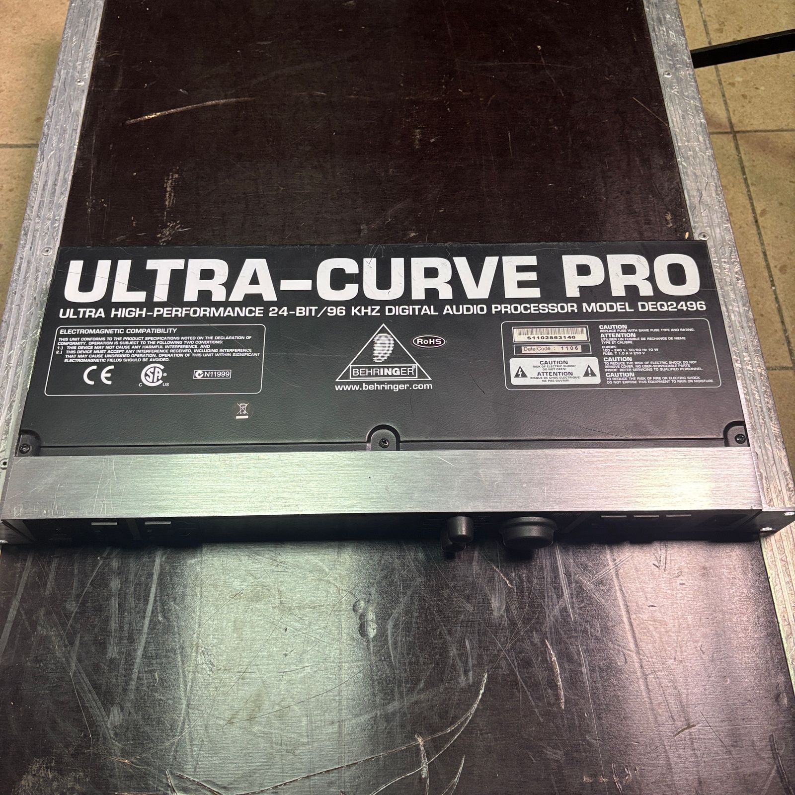 Мастеринг-процесор Behringer ULTRACURVE PRO DEQ2496 (вживаний)