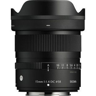 Объектив Sigma 15mm f/1.4 DC Contemporary X mount (для FUJIFILM)
