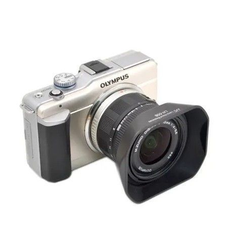 Бленда для Olympus M.Zuiko 9&ndash;18mm f/4&ndash;5.6 / 12&ndash;50mm f/3.5&ndash;6.3 (заміна Olympus LH-55B) &mdash; JJC LH-J55B