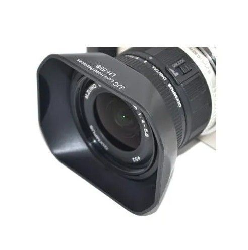 Бленда для Olympus M.Zuiko 9&ndash;18mm f/4&ndash;5.6 / 12&ndash;50mm f/3.5&ndash;6.3 (заміна Olympus LH-55B) &mdash; JJC LH-J55B