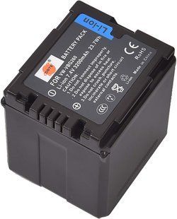 Акумулятор DSTE VW-VBG260 Li-Ion 3200mAh, 7.2V для Panasonic