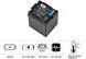 Аккумулятор DSTE VW-VBG260 Li-Ion 3200mAh, 7.2V для Panasonic