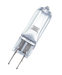 Лампа OSRAM 64640 HLX 150W 24V G6,35 40X1 FCS, галог. нисковольтная без рефлектора, Ресурс, час: 50