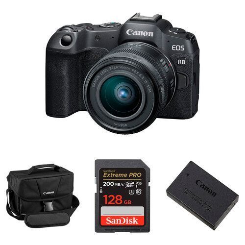 Canon EOS R8 + 24-50 f/4.5-6.3 IS STM беззеркальная камера