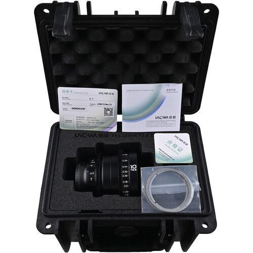 Об'єктив Venus Optics Laowa 10mm T2.9 Zero-D VV Cine Lens E mount (для Sony)