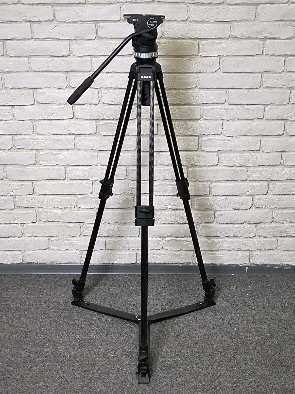 Штатив Sachtler Ace XL з CF Legs & Ground Spreader (75mm Bowl) (2020) (Вживаний)