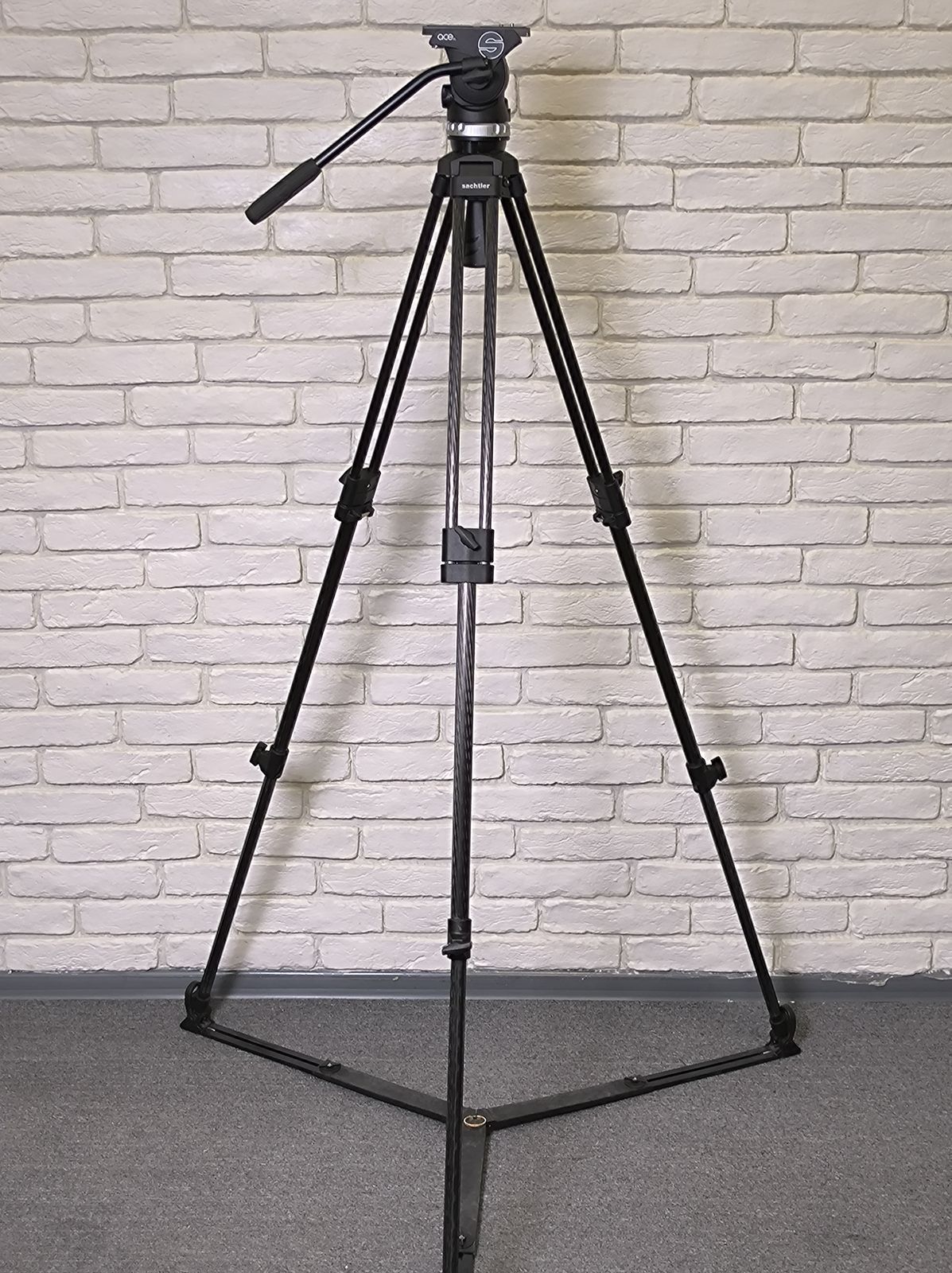 Штатив Sachtler Ace XL з CF Legs & Ground Spreader (75mm Bowl) (2020) (Вживаний)