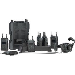 Hollyland Solidcom M1 Pro бездротова інтерком-система з гарнітурою Single-Ear (на 8 персон) (Full-Duplex, 1.9 GHz)