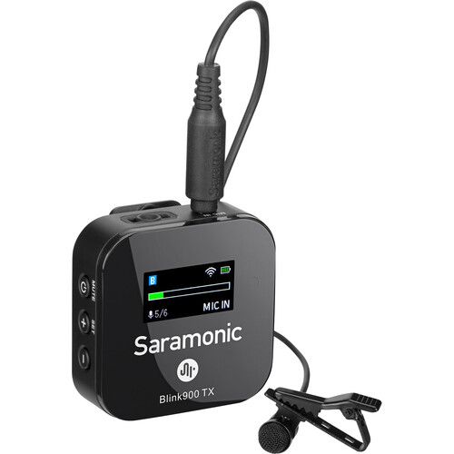 Бездротова мікрофонна система Saramonic Blink900 B2 (на 2 персони) (3.5 мм, USB-C, Lightning)