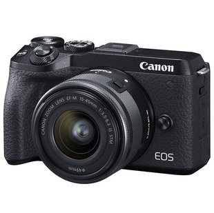 Камера CANON EOS M6 II (Body) + 15-45mm IS STM Black + видошукач EVF-DC2 (3611C053)