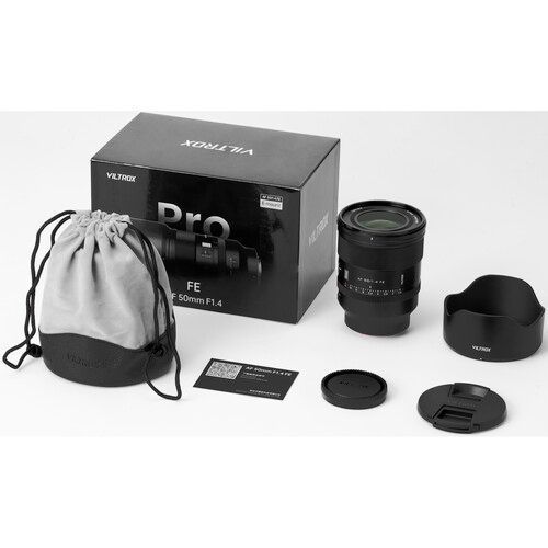 Об'єктив Viltrox AF 50mm f/1.4 Pro E mount (для Sony)