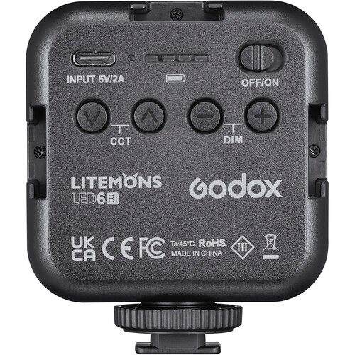 Світло Godox Litemons Bi-Color Pocket-Size LED Video Light (3200 - 6500K)