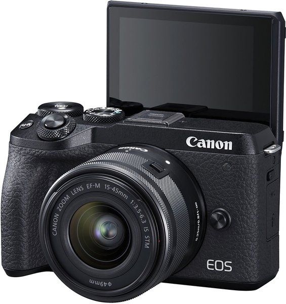 Камера CANON EOS M6 II (Body) + 15-45mm IS STM Black + видошукач EVF-DC2 (3611C053)