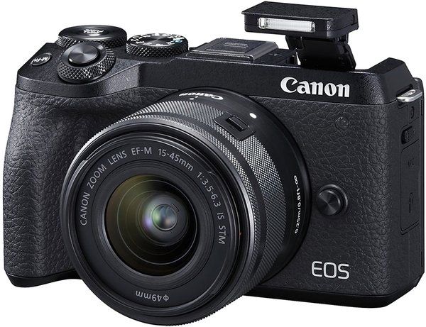 Камера CANON EOS M6 II (Body) + 15-45mm IS STM Black + видошукач EVF-DC2 (3611C053)