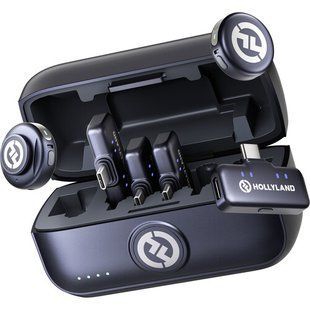 Бездротова мікрофонна система Hollyland LARK M3 Combo (2TX + 4RX)