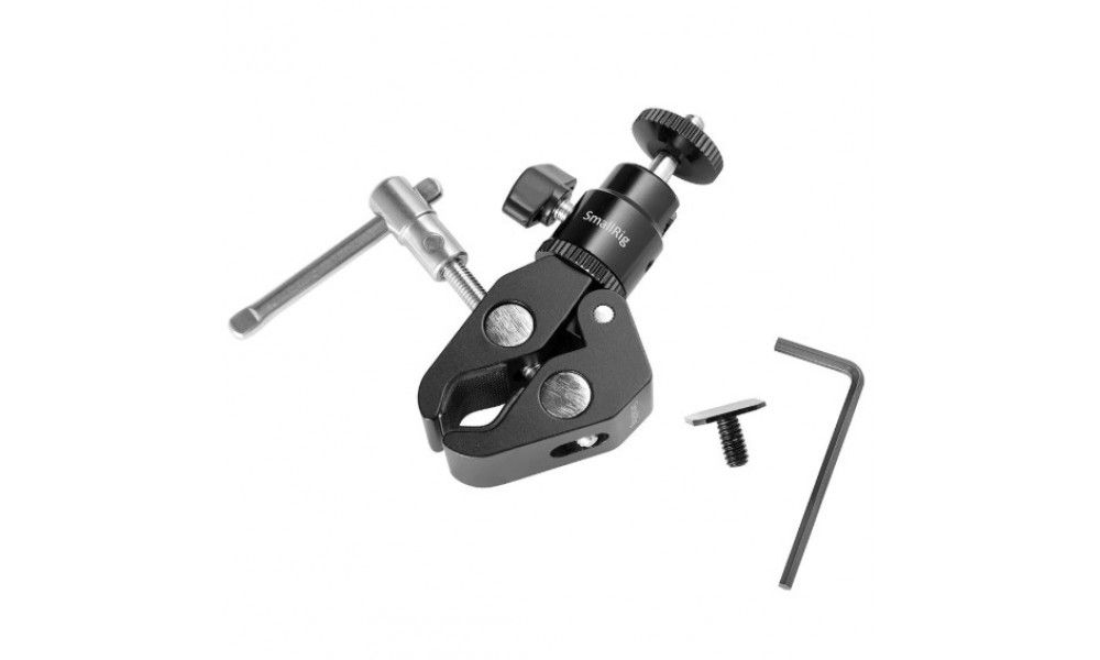 Аксессуар SmallRig Clamp Mount V1 w/ Ball Head Mount and CoolClamp 1124