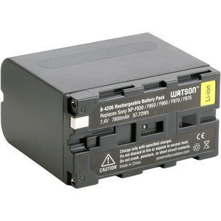 Акумулятор Watson NP-F975 Lithium-Ion Battery Pack (7.4V, 7800mAh)