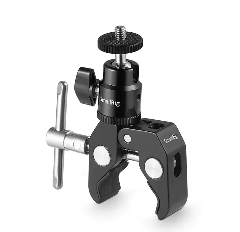 Аксесуар SmallRig Clamp Mount V1 w/ Ball Head Mount and CoolClamp 1124