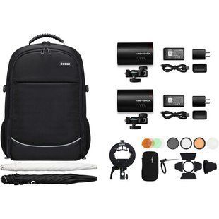 Godox AD100Pro KIT1 кишеньковий спалах (комплект із 2 спалахів)