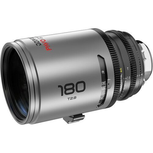 DZOFILM PAVO 180mm T2.8 2x анаморфний об'єктив (нейтральні блики, PL/EF кріплення, фути)