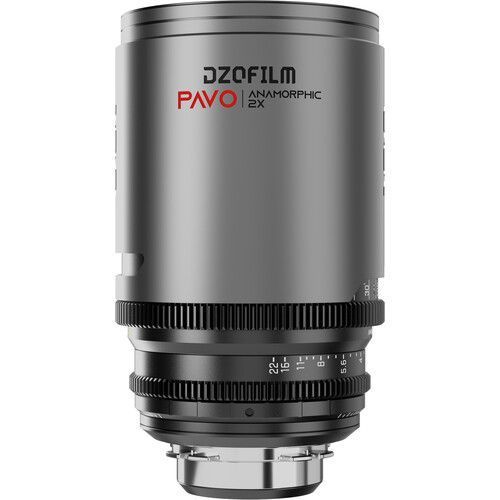 DZOFILM PAVO 180mm T2.8 2x анаморфний об'єктив (нейтральні блики, PL/EF кріплення, фути)