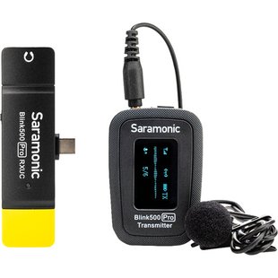 Бездротова мікрофонна система Saramonic Blink 500 PRO B5 (на 1 персону) (USB-C)