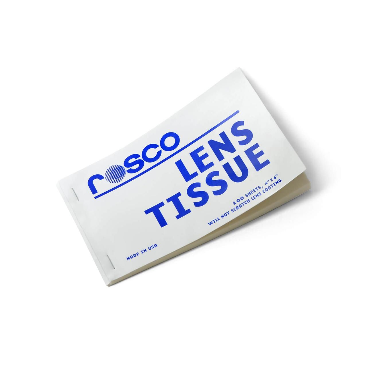 Салфетки для чистки линз ROSCO Lens Tissue Book of 100 Sheets (100 шт.)