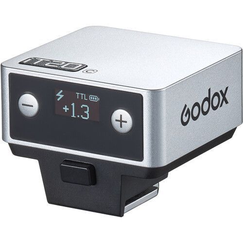 Накамерний спалах Godox iT20 C для Canon (срібний)
