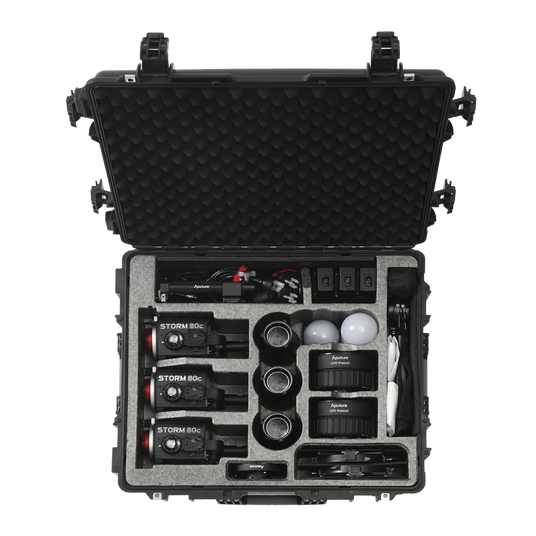 Набор LED света Aputure STORM 80c (3 шт) (RGBWW) купить в Киеве