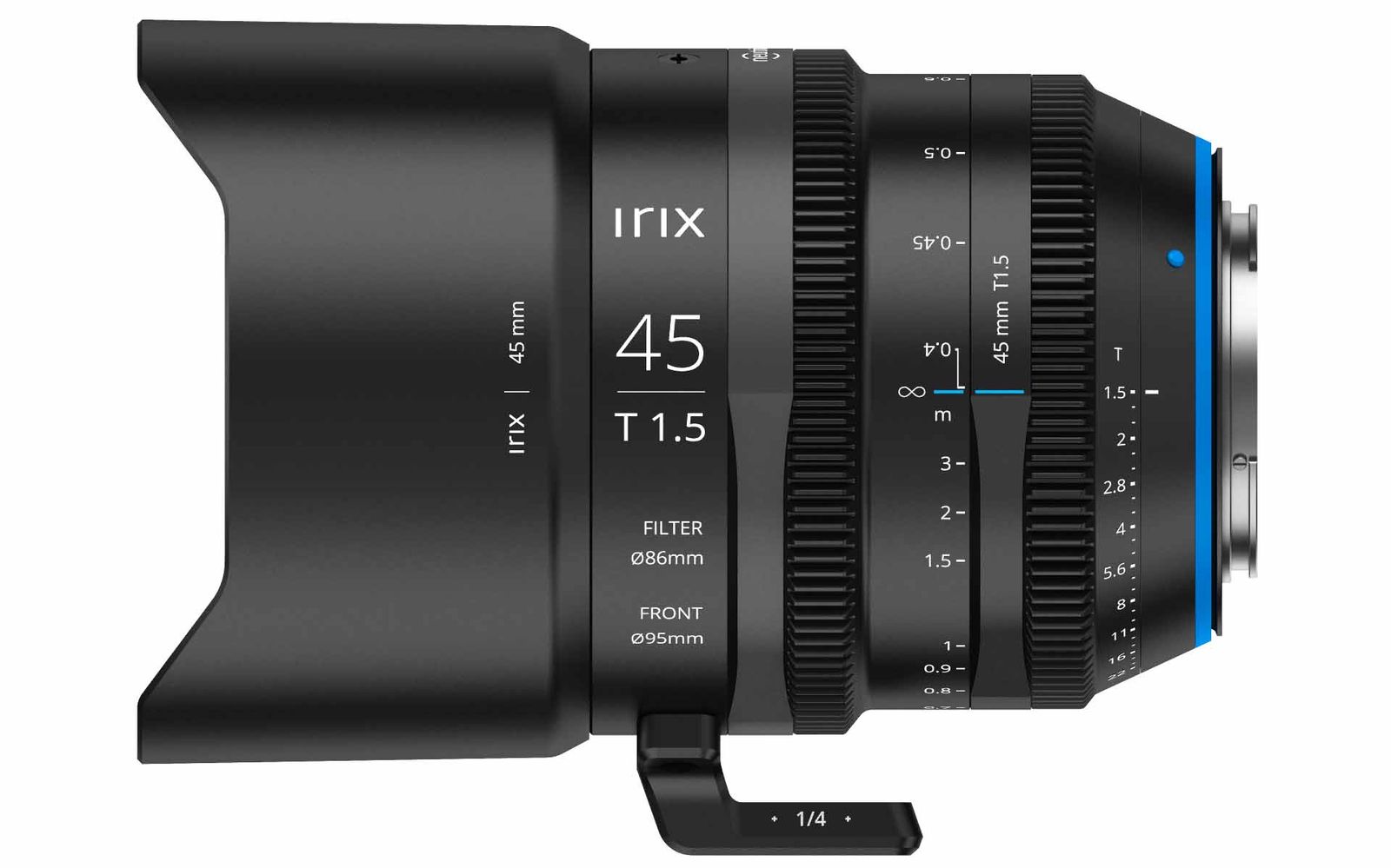 Обʼєктив IRIX 45mm T1.5 Cine Lens (PL, Feet)