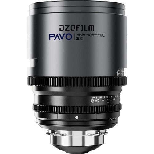 DZOFILM PAVO 75mm T2.1 2x анаморфный объектив с синим покрытием (крепление PL/EF, шкала в футах)