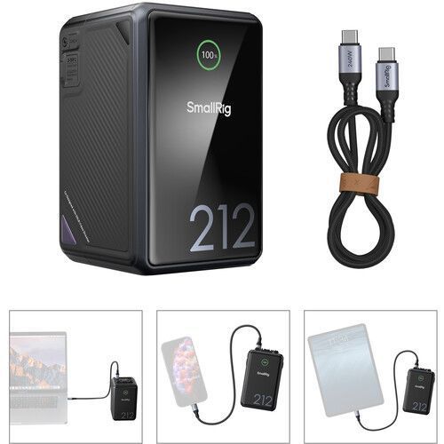 Аккумулятор SmallRig x Caleb Pike VB212 Mini V-Mount Battery (B Version)