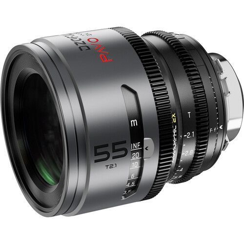 DZOFILM PAVO 55mm T2.1 2x анаморфный объектив со сменным байонетом
