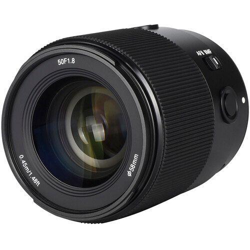 Объектив YONGNUO YN50MM F1.8S DF DSM Standard Prime AF/MF lens для Sony E-Mount (Full Frame)