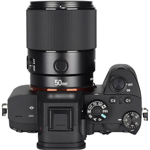 Объектив YONGNUO YN50MM F1.8S DF DSM Standard Prime AF/MF lens для Sony E-Mount (Full Frame)