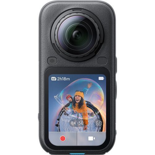 Панорамная экшн-камера Insta360 X6 8K (Standard Bundle Midnight Black)