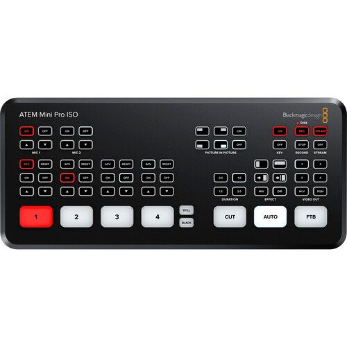 Відеомікшер Blackmagic Design ATEM Mini Pro ISO HDMI (SWATEMMINIBPRISO)